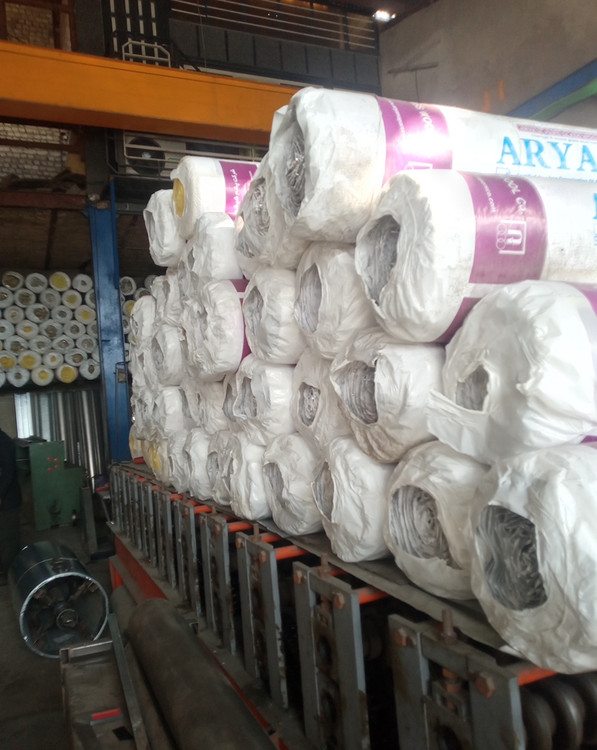 پشم شیشه پشم سنگ عایق بندی