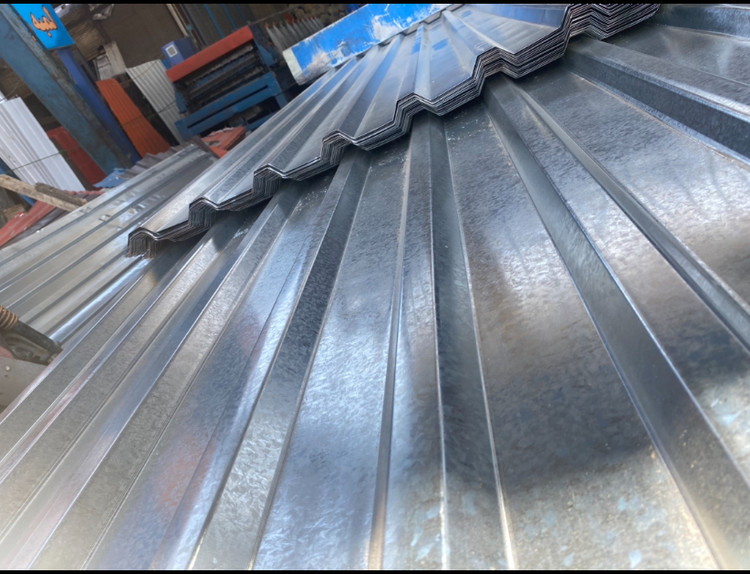 ورق گالوانیزه حلب ذوذنقه رنگی 48